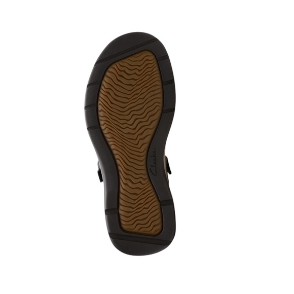 Clarks Mens Saltway Trail Sandals in Light Tan Leather . 26184778